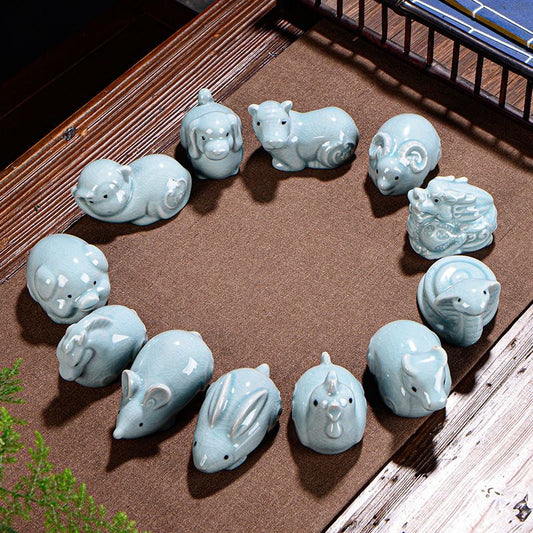 Colección de Té Pets de los Doce Animales del Zodiaco Chino