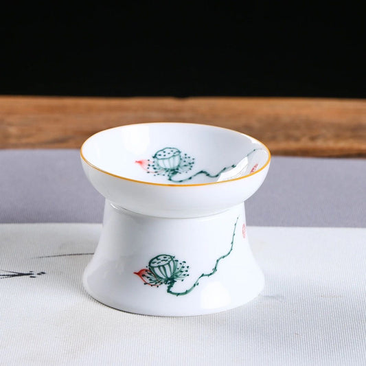 Filtro de Té de Cerámica con Motivos Naturales