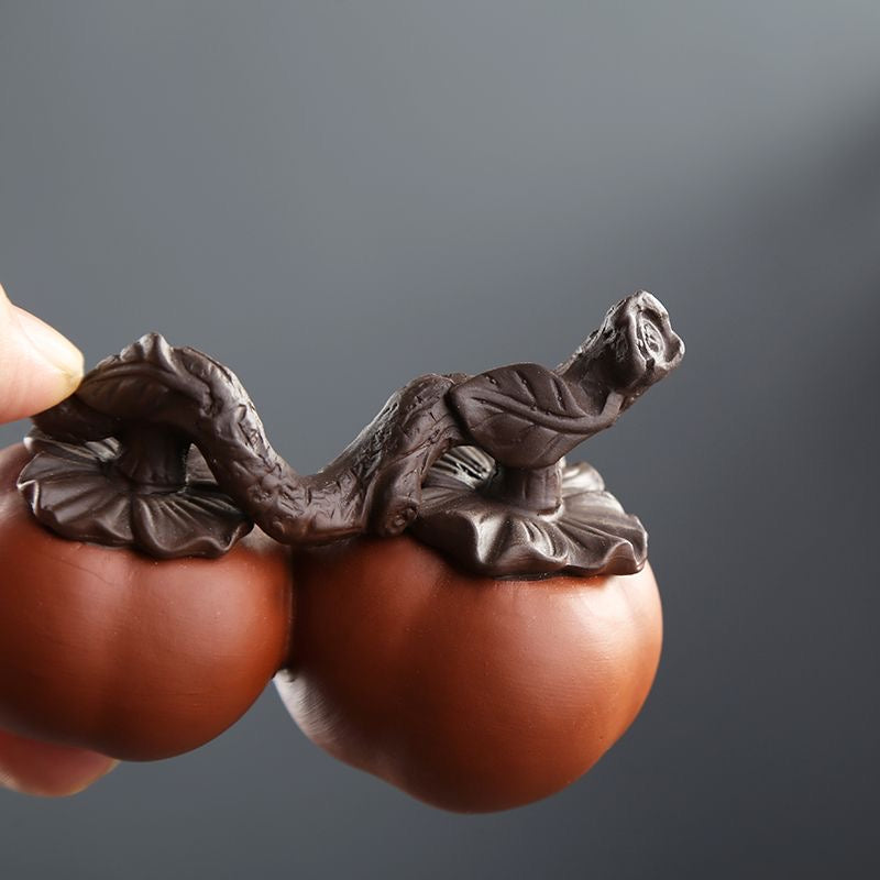 Mascota de té Caqui "Shishi Ruy