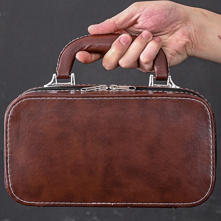 Set de Té Portátil de Porcelana con Estuche de Viaje