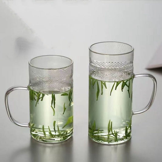 Tazas de Vidrio con Asa - Capacidades de 300ml y 500ml