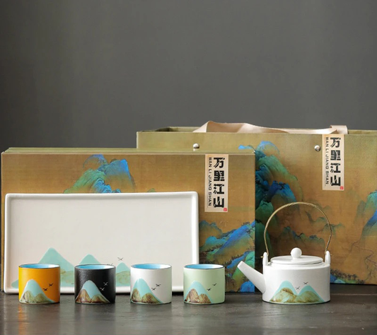 Set de Té de Montaña - 4 Variantes de Color