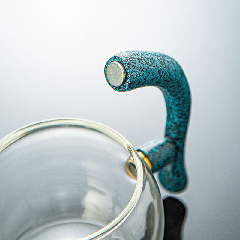 Soporte de Cerámica para Infusión de Té con Diseño de Ciervo